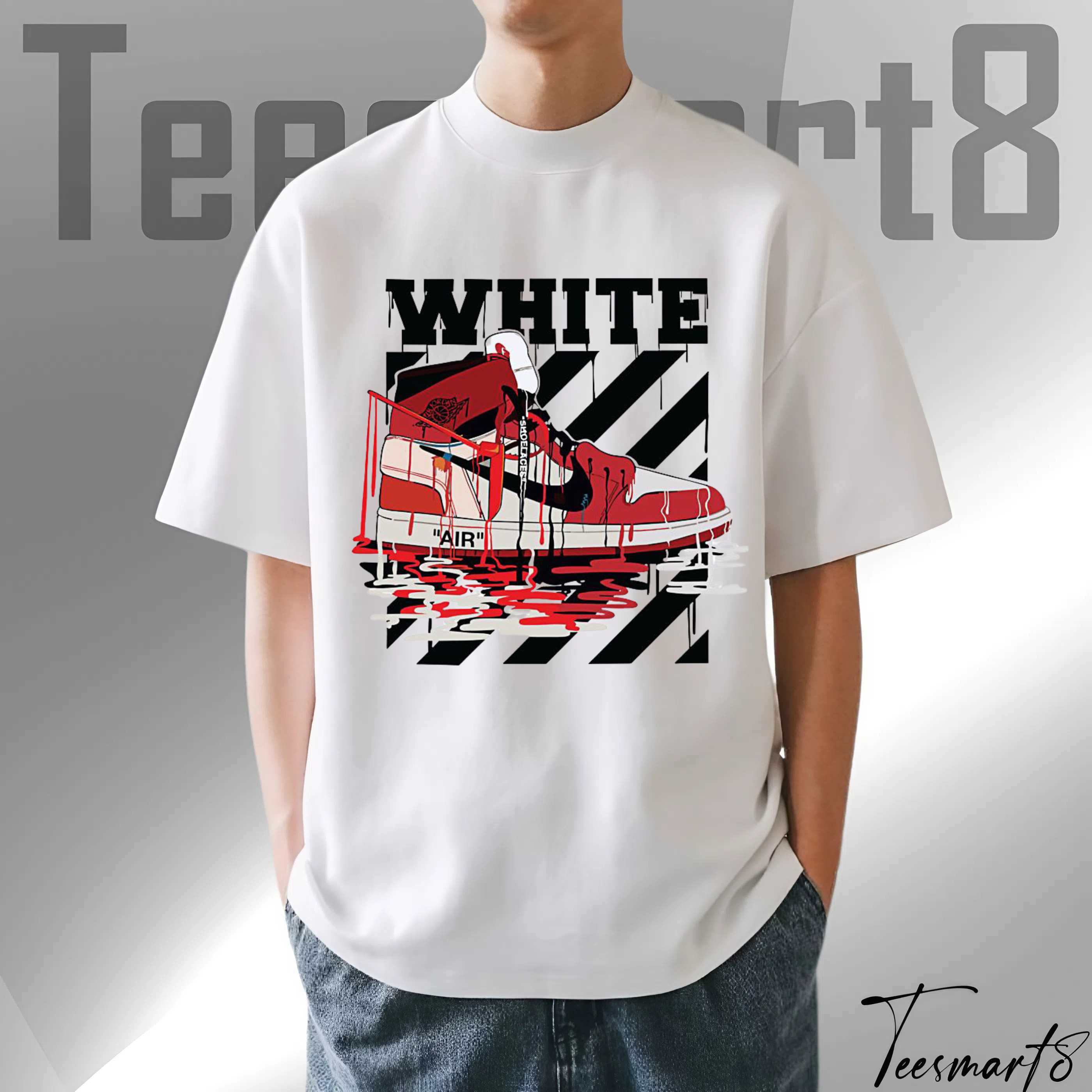 Offcourt Fusion Tee – Off White X Air Jordan Graphic Shirt